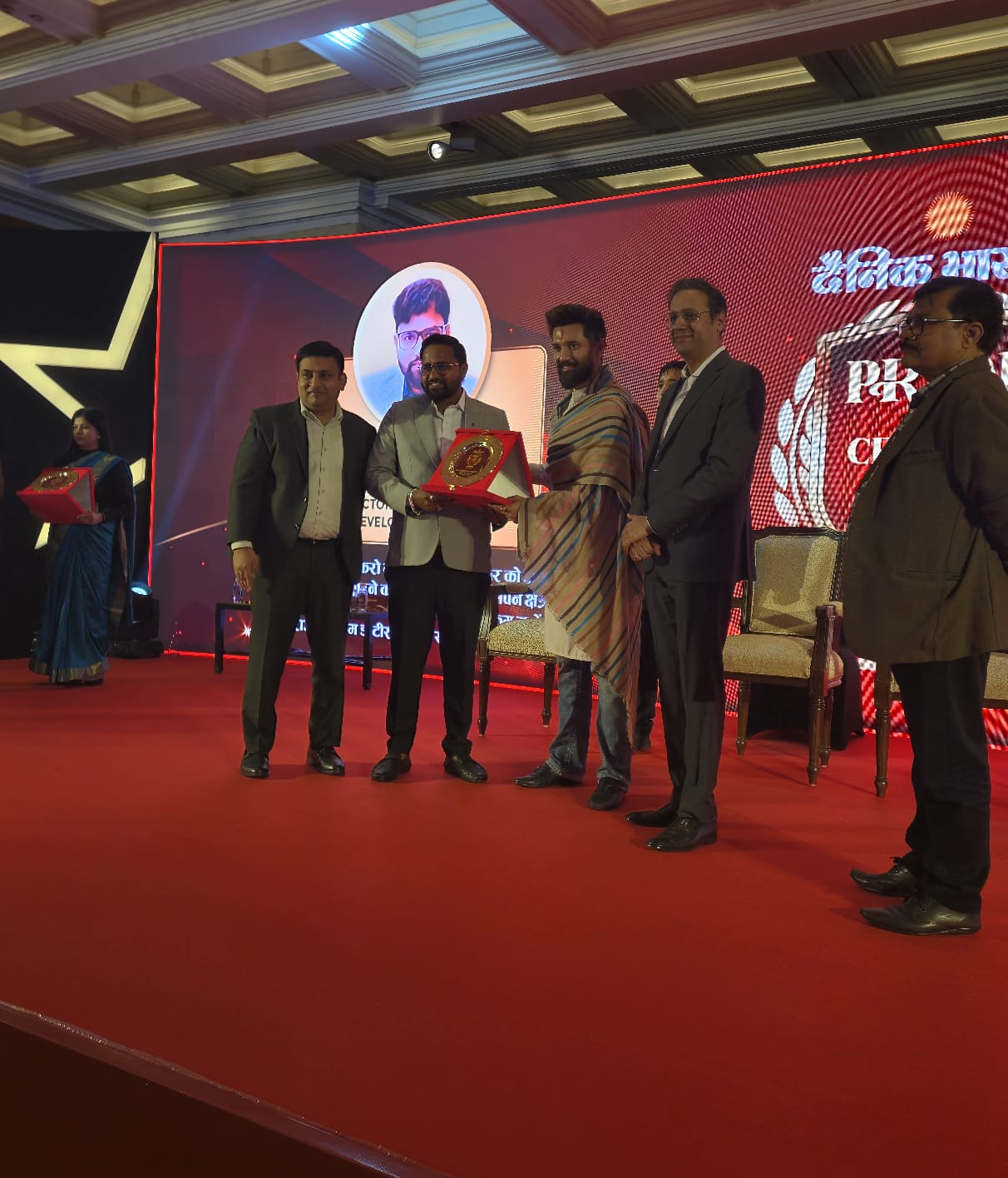 Rajendra Singh Rajput Honored by Chirag Paswan with Prime of Central India Award - Image 4