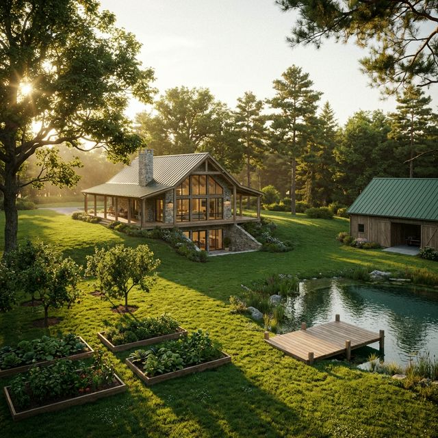 Gold Farm House